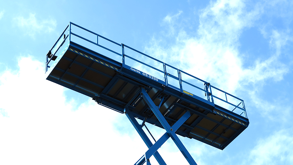 Sakselift diesel arb.h <18m støttebein